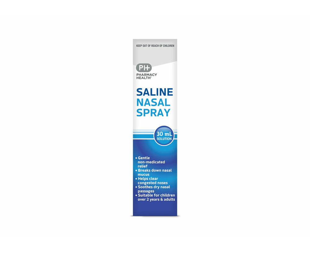 Pharmacy Health Saline Nasal Spray 30ml Value Pack