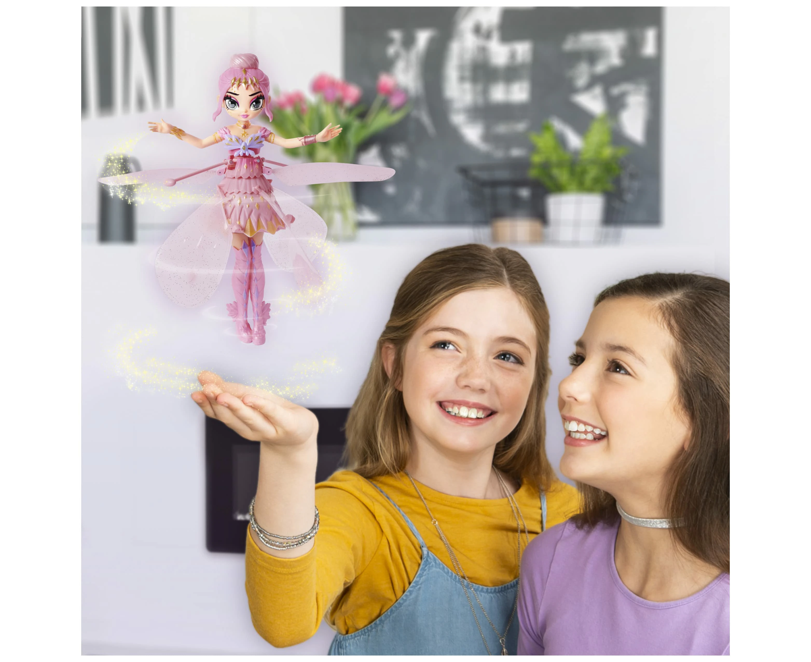 Hatchimals Pixies, Crystal Flyers: Experience Magical Flight With This Pink Pixie! This Magical Flying Toy Provides Enchanting Fun For Ages 6 And Up.