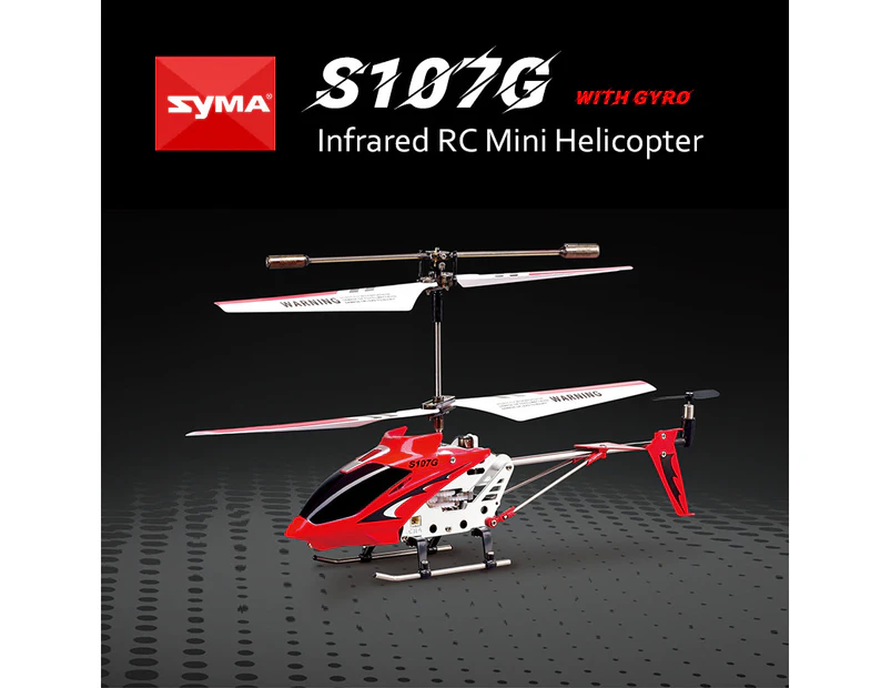 Syma S107G R C Helicopter Catch