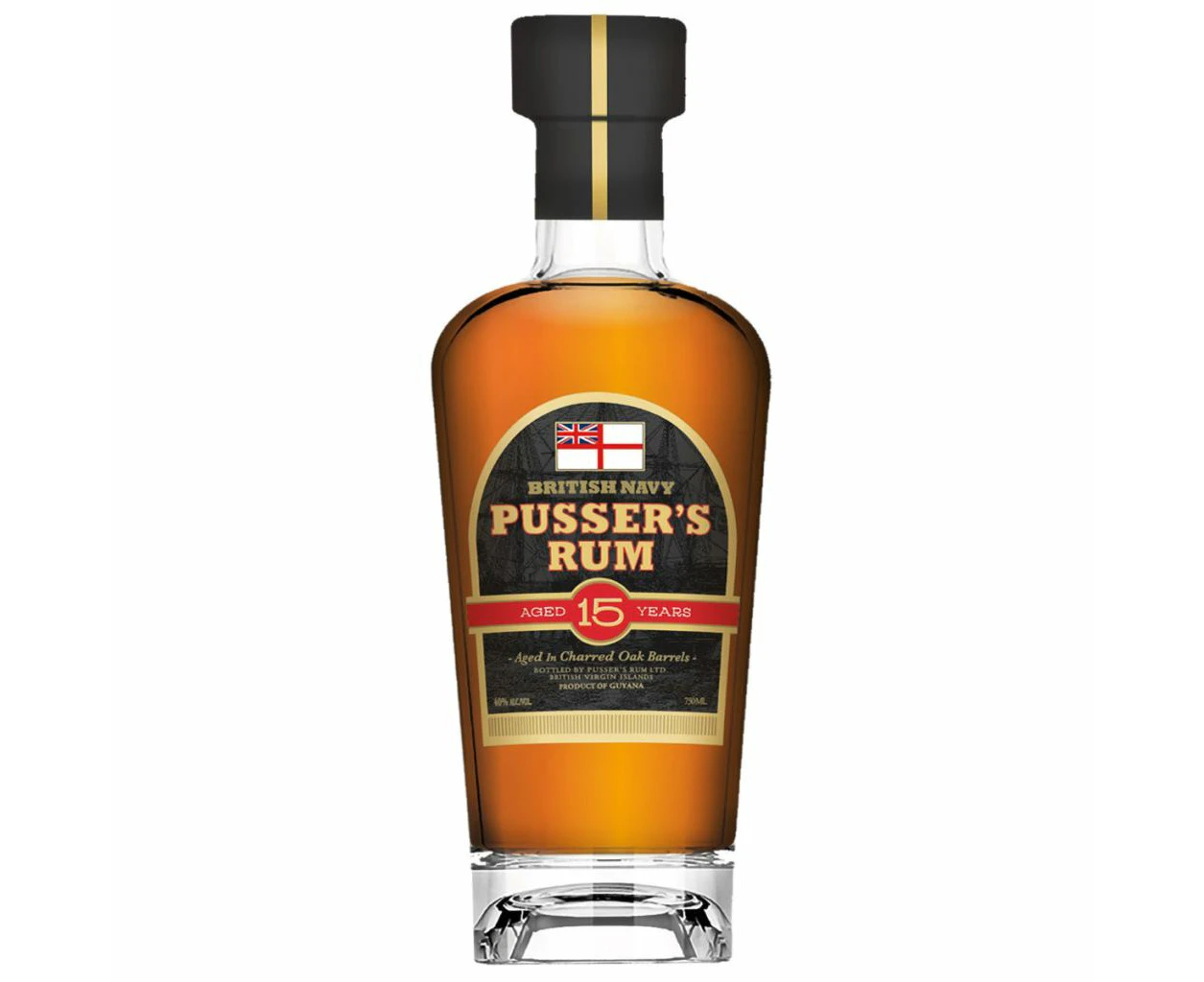 PUSSER'S RUM NAVY 15 YEAR OLD RUM 40% 700ML