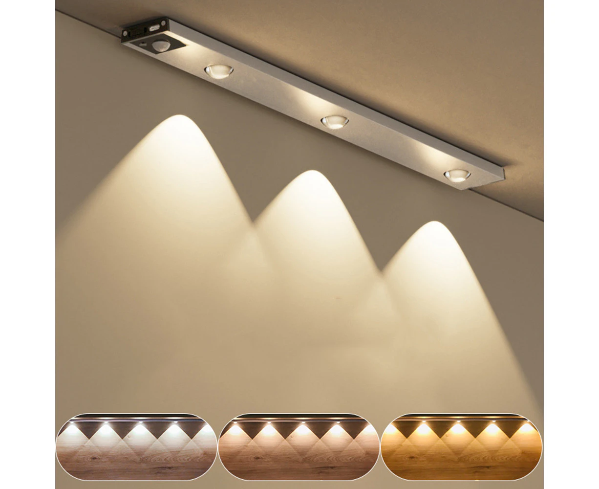 Led Under-Cabinet Light, Kitchen Cabinet Lighting, Dimmable With Motion Sensor, Spotlight Light Strip With Usb, Wardrobe Lamps, Wine Cabinet Light,