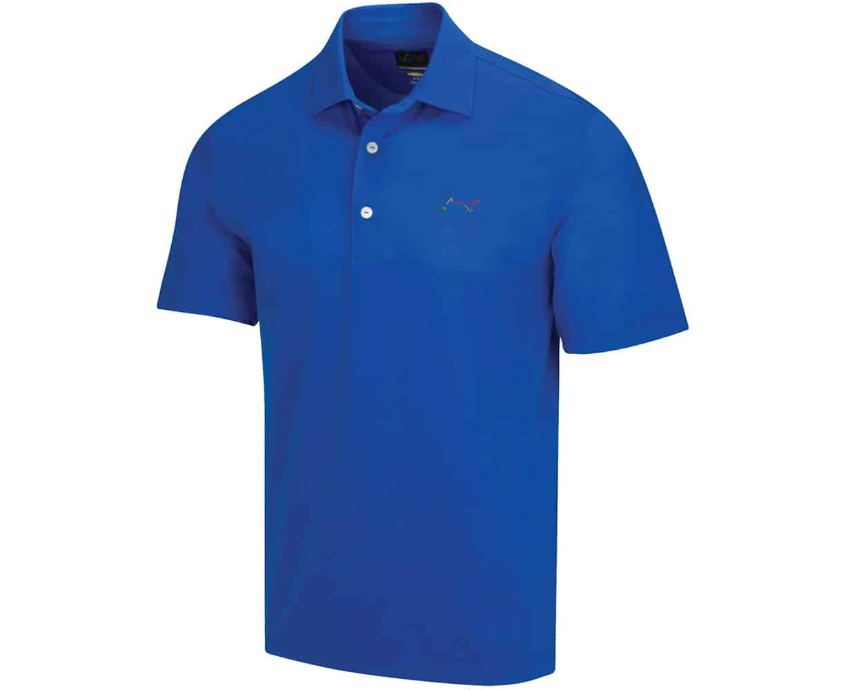 Greg Norman Freedom Micro Pique Stretch Polo Shirt - Maritime