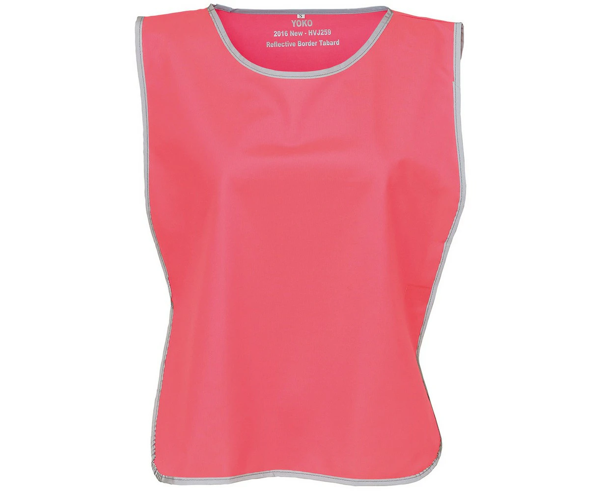 Yoko Childrens/Kids Tabard (Fluorescent Pink) - RW10292