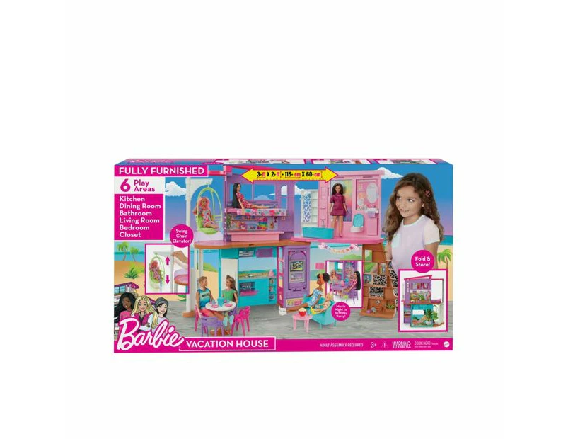 Barbie Vacation House Playset