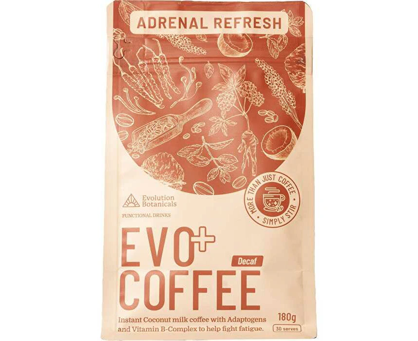 Evolution Botanicals EVO+ Coffee Decaf Adrenal Refresh 180g