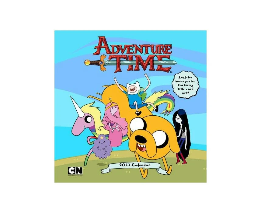 Adventure Time Logo A6 Notebook (Multicoloured) - SG27466