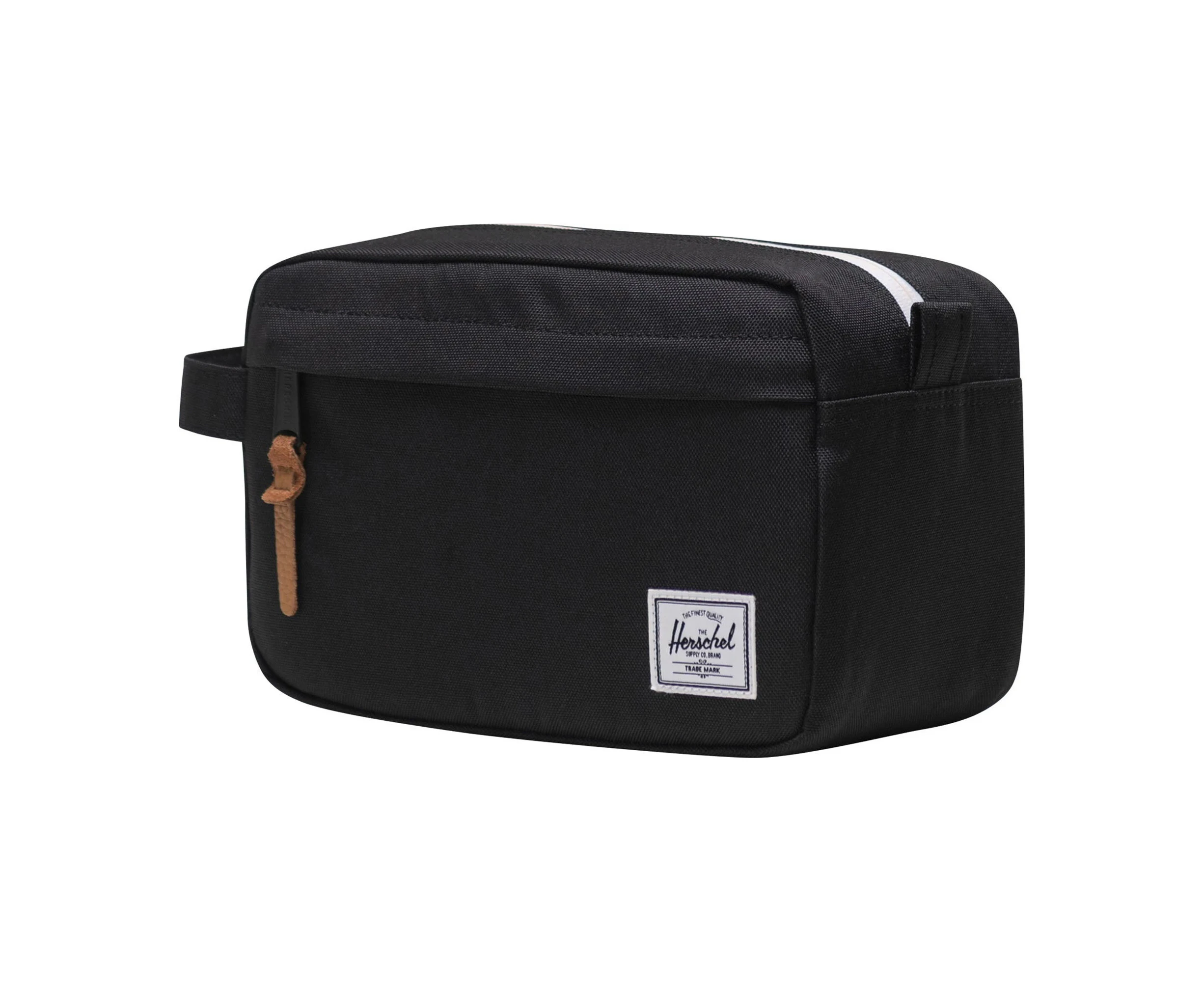 Herschel Recycled Toiletry Bag (Solid Black) - PF4579