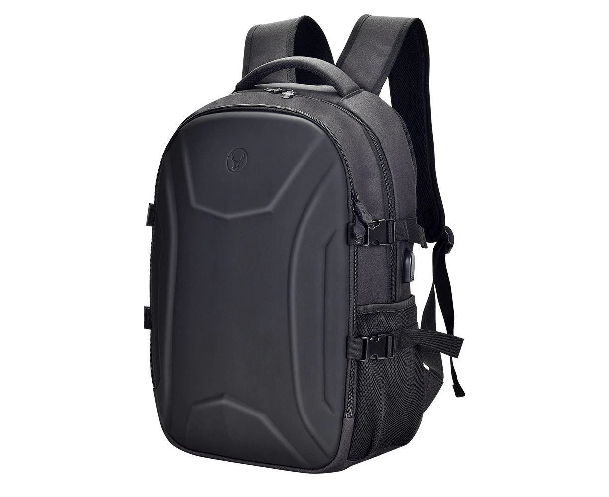 Bonelk Long-Life Armour 15-16" Laptop Backpack Adjustable Travel Bag Black