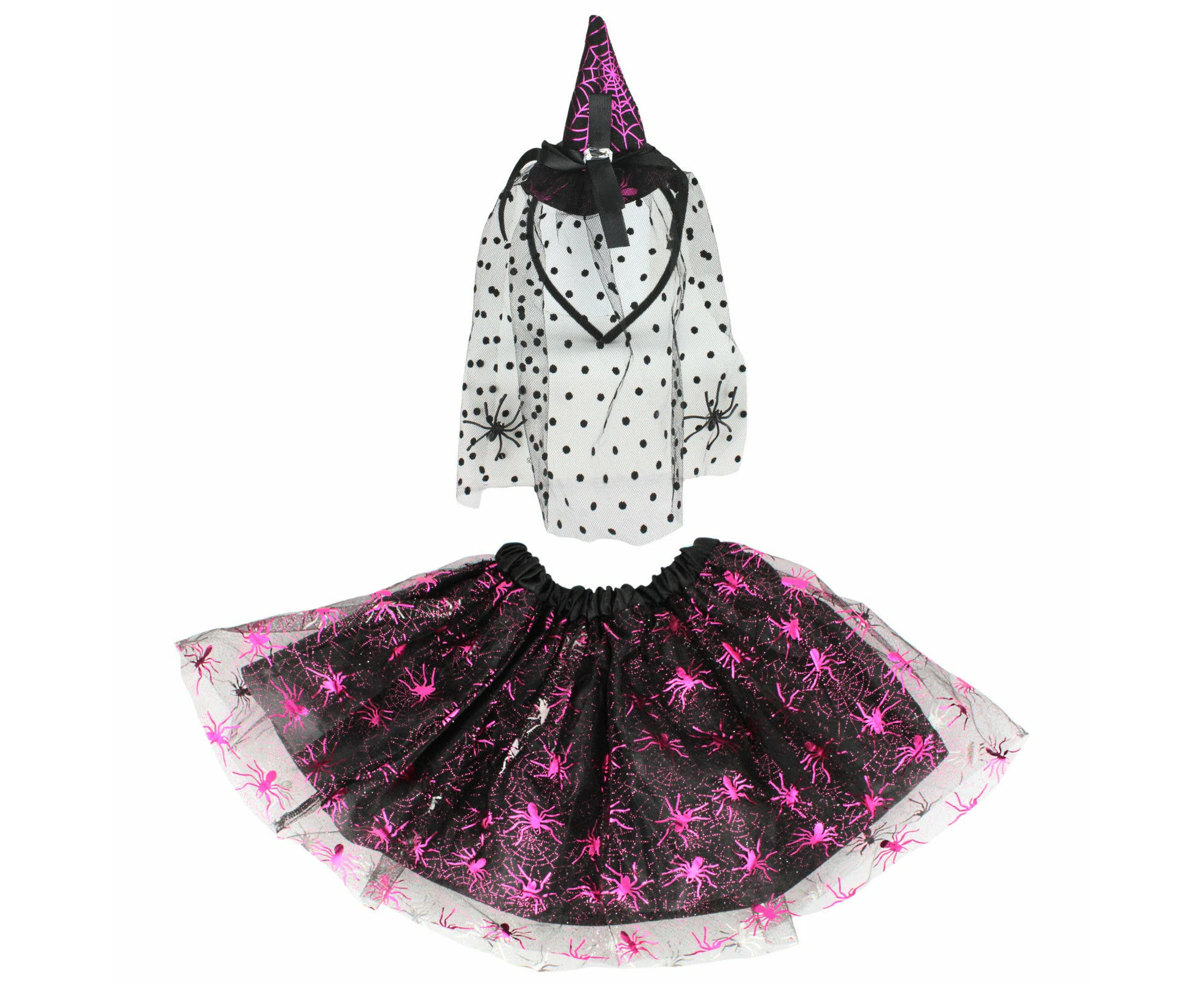 Kids Halloween Tutu and Headband Set (1 Only)