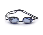 Hd Anti-Fog And Anti-Ultraviolet Electroplating Swimming Goggles Professional Swimming Equipment,Dark Blue