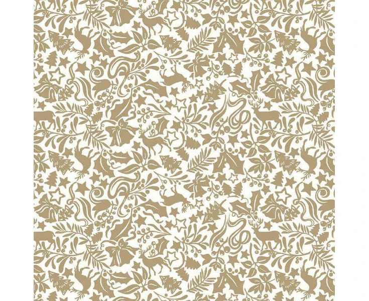 Liberty Fabrics - A Woodland Christmas Collection - 110cm wide x 1m - Enchanted Forest 6019B