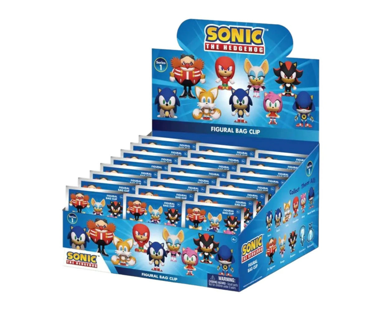 Sonic the Hedgehog - Sonic Foam Hanger Clip Blind Bag (Single Bag)