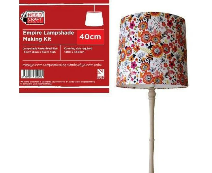 Empire Lampshade Making Kit 40cm By Need Craft