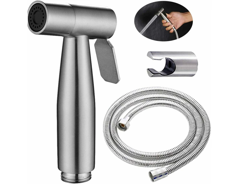 Bidet Sprayer Hand Shower Bidet Toilet Sprayer Toilet Sprayer Kit With Holder And 1.5M Hose For Pets, Personal Hygiene