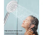 Ultrathin Handheld Shower Head High Pressure Shower Head With Powerful Shower Spray Round