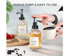 Coffee Syrup Dispenser Milk Tea Syrup Bottle Soap Dispenser