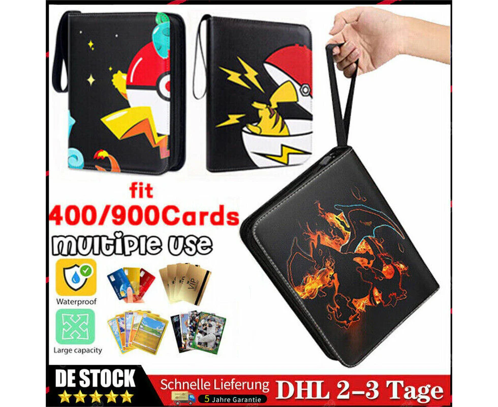 Pokemon collector's album 400-900 cards collector's booklet folder collector's folder binder gift