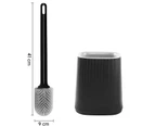 1Pc Toilet Brush,Grey