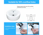 6Pcs-Sink Overflow Ring-Hollow Core Ring