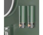 2Pcs Soap Dispenser,Green