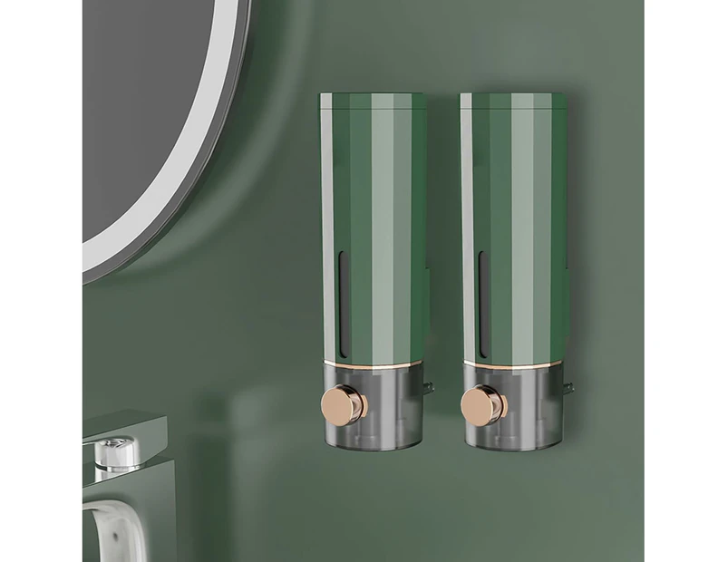 2Pcs Soap Dispenser,Green