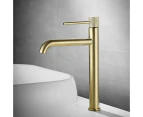 Rea Lungo L.Gold High Washbasin Faucet - Gold