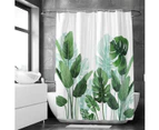 1Pc Shower Curtain--Ydw-1--120G Fabric--Single Shower Curtain,Green,180*180