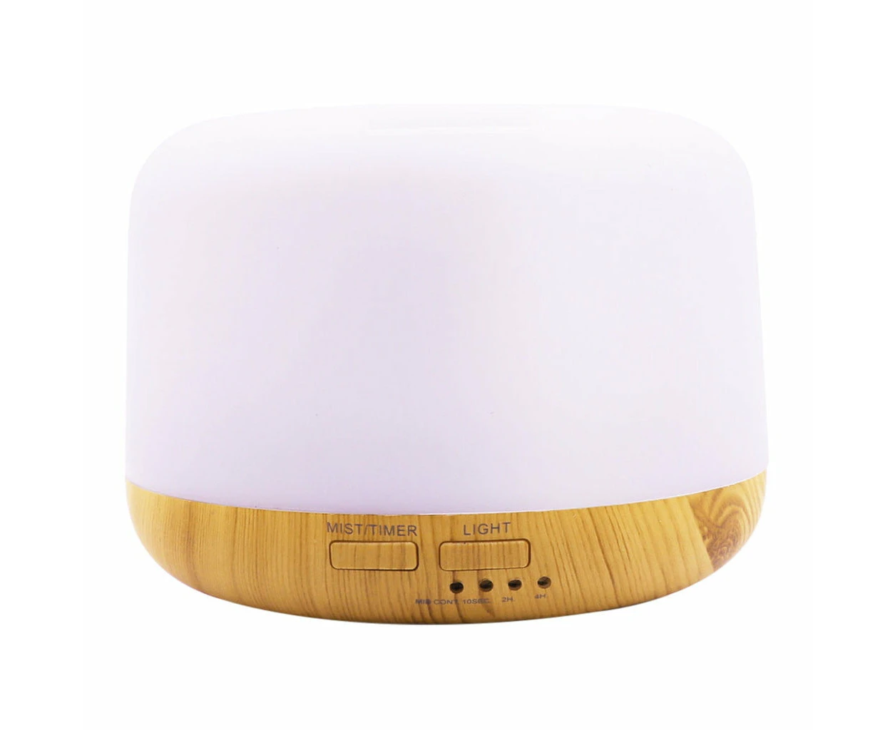 Home Bread Shape Colorful Aroma Diffuser Office Warm Light Humidifier 300ml