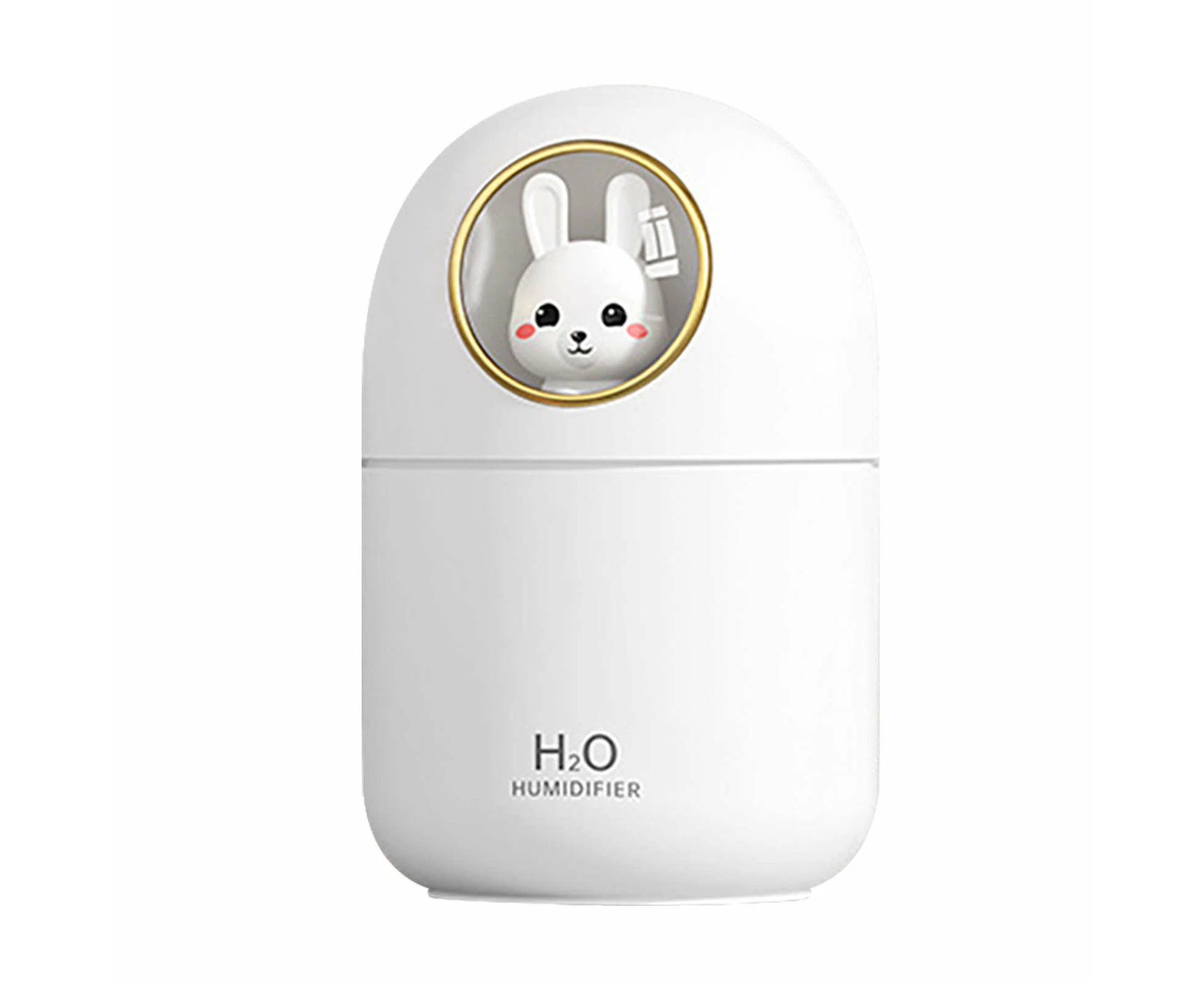 Adorable Humidifier USB Mute Cartoon Aromatherapy Machine Water Replenishing Instrument Desktop Vehicle Atomizer