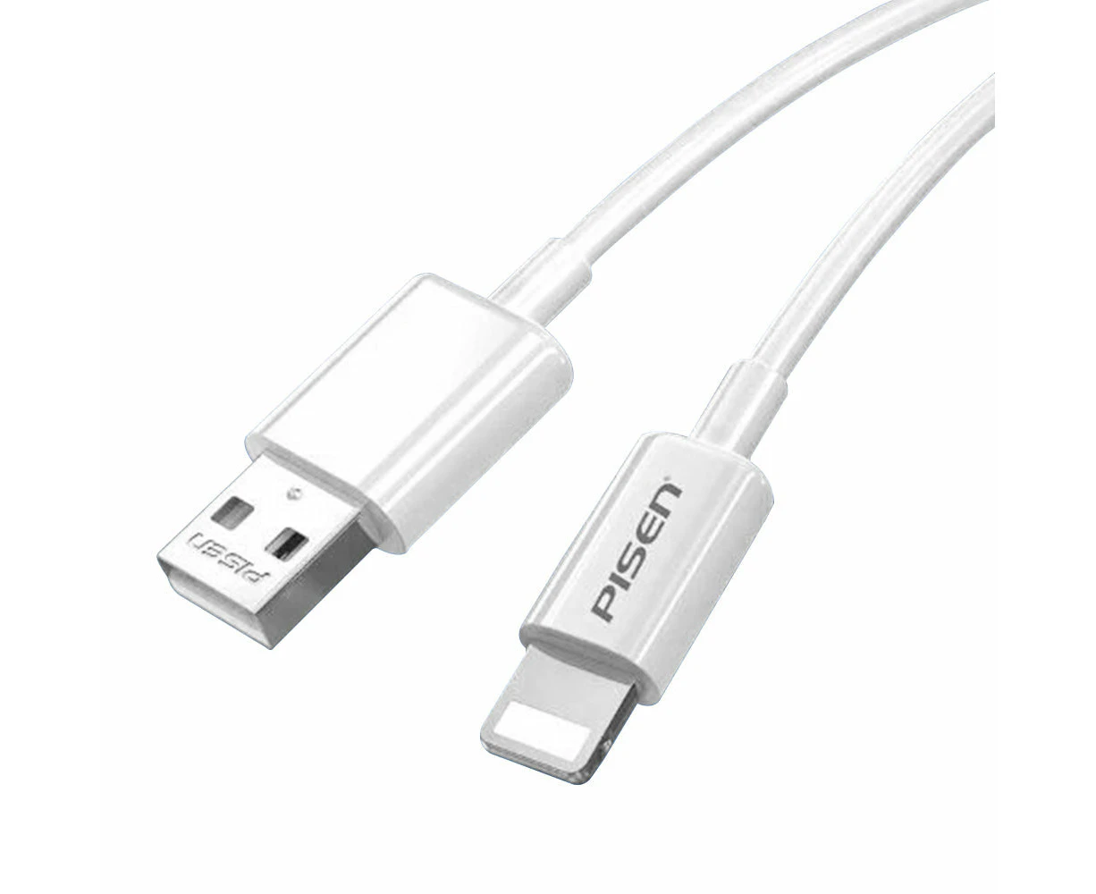 Pisen Mr White 1m Usb A To Lightning Cable( Al05 1000 )