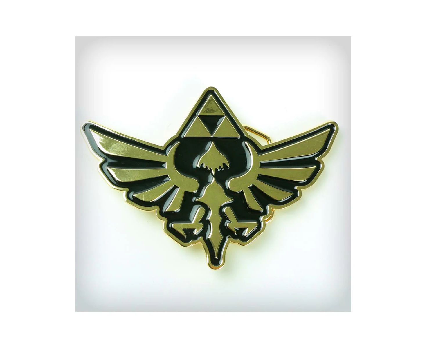 Legend of Zelda Gold Crest Belt Buckle