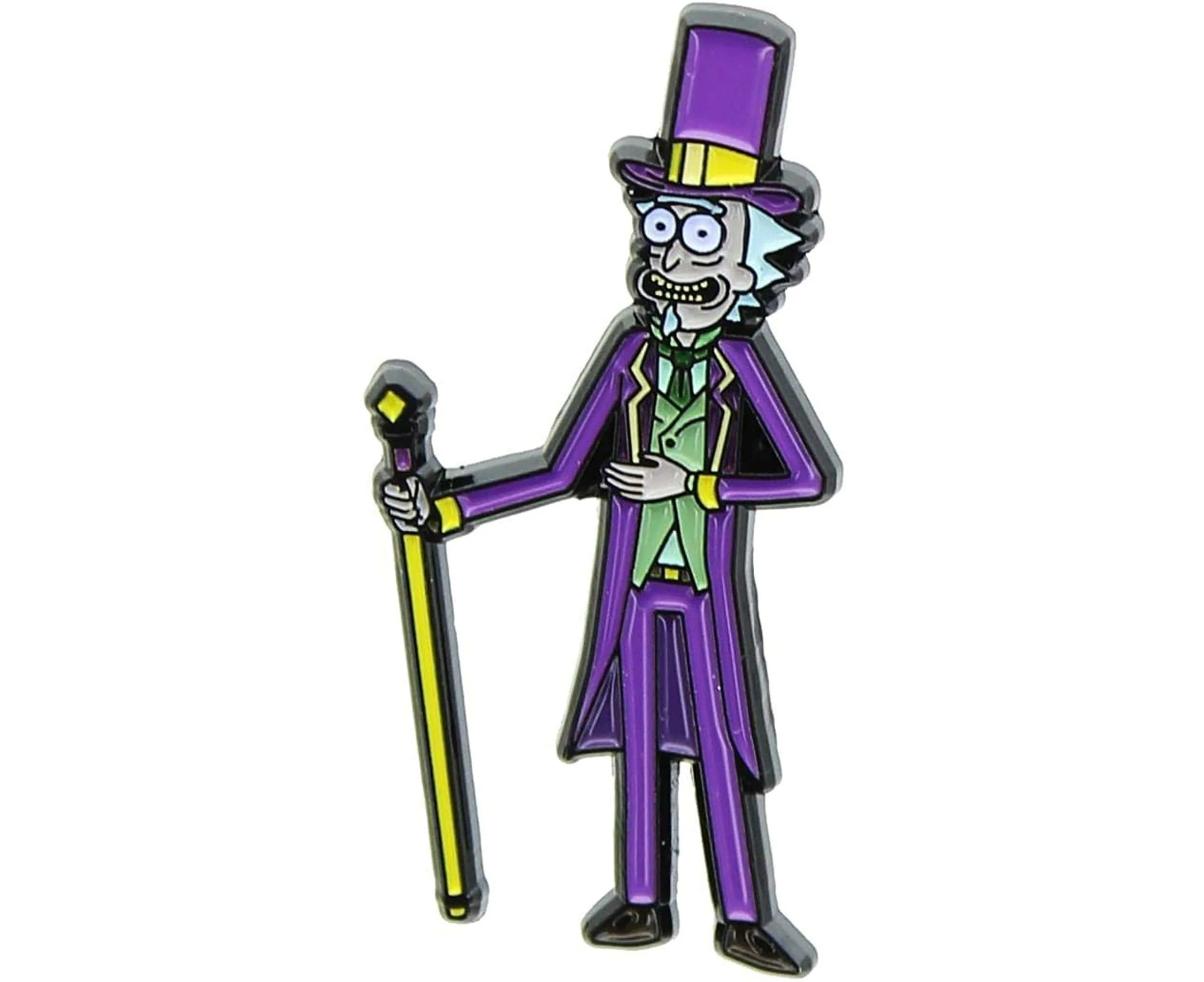 Rick and Morty Candyman Rick Exclusive Enamel Collector Pin