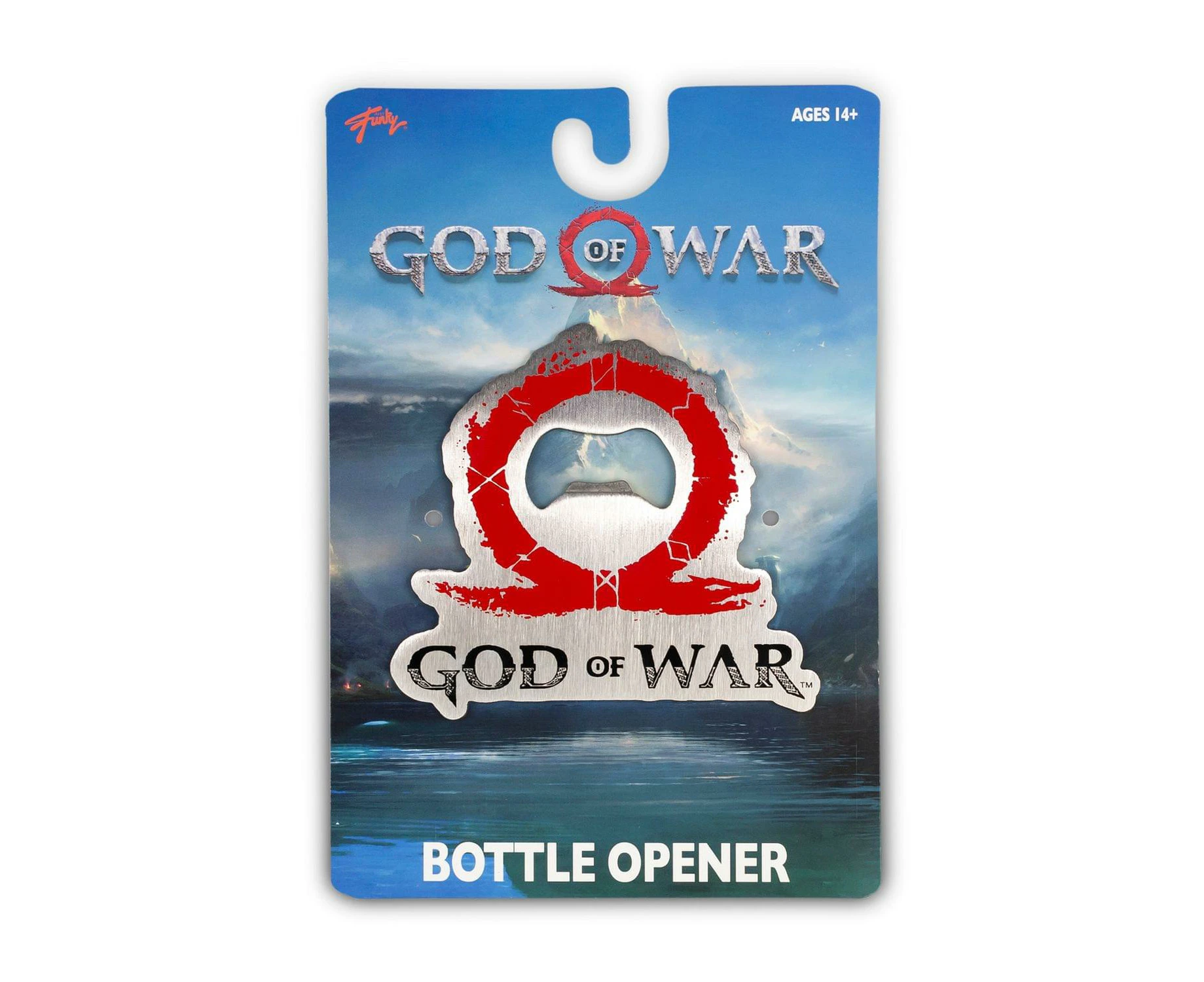 God of War Collectibles | God of War 2018 Logo Metal Bottle Opener