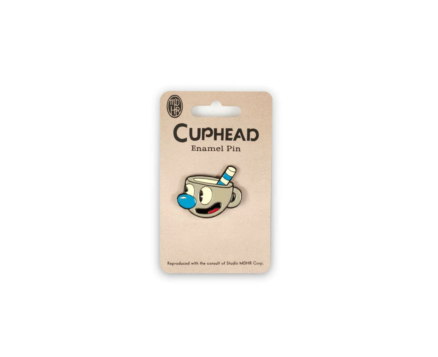 OFFICIAL Mugman Enamel Collector Pin | Collectable Cuphead Video Game Pin