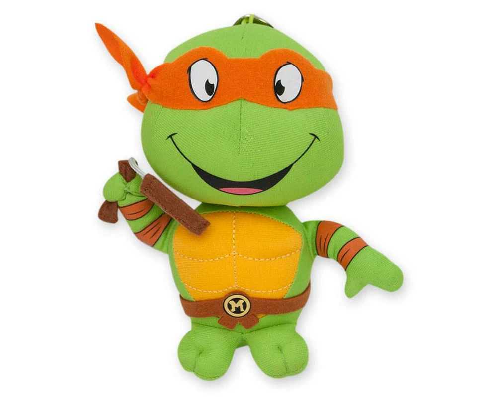 Teenage Mutant Ninja Turtles 5" Plush Key Chain Michelangelo