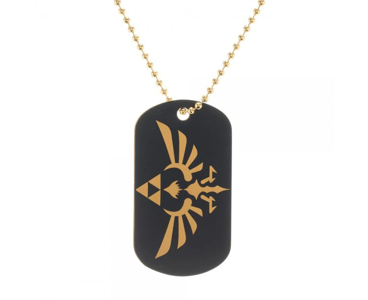 Legend of Zelda Black Dog Tags