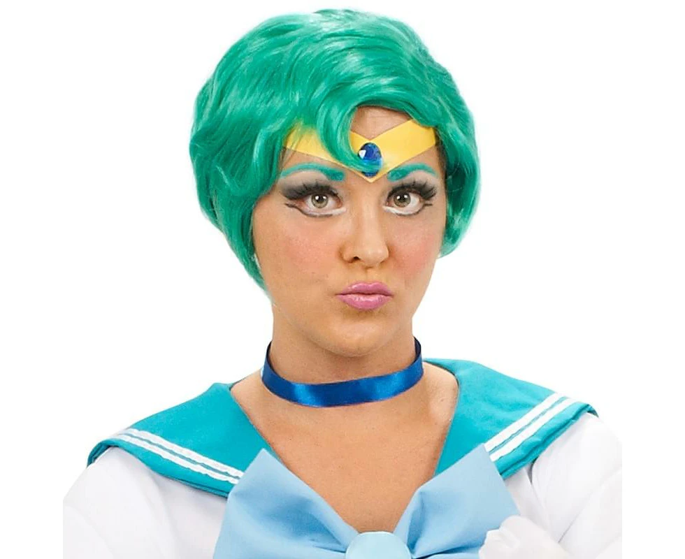 Sailor Moon Mercury Costume Wig