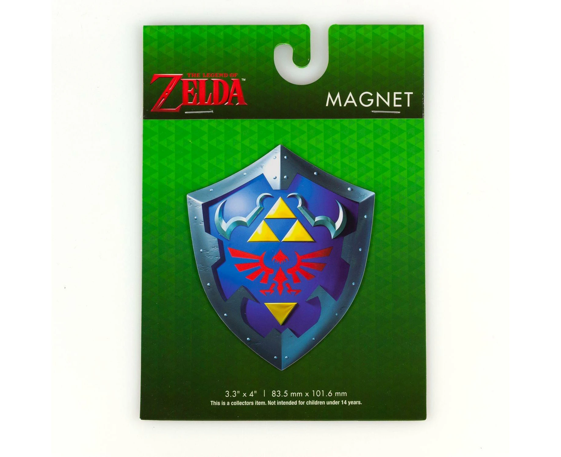 Zelda Collectibles|Legend of Zelda Link’s Hylian Shield 4 Inch Magnet