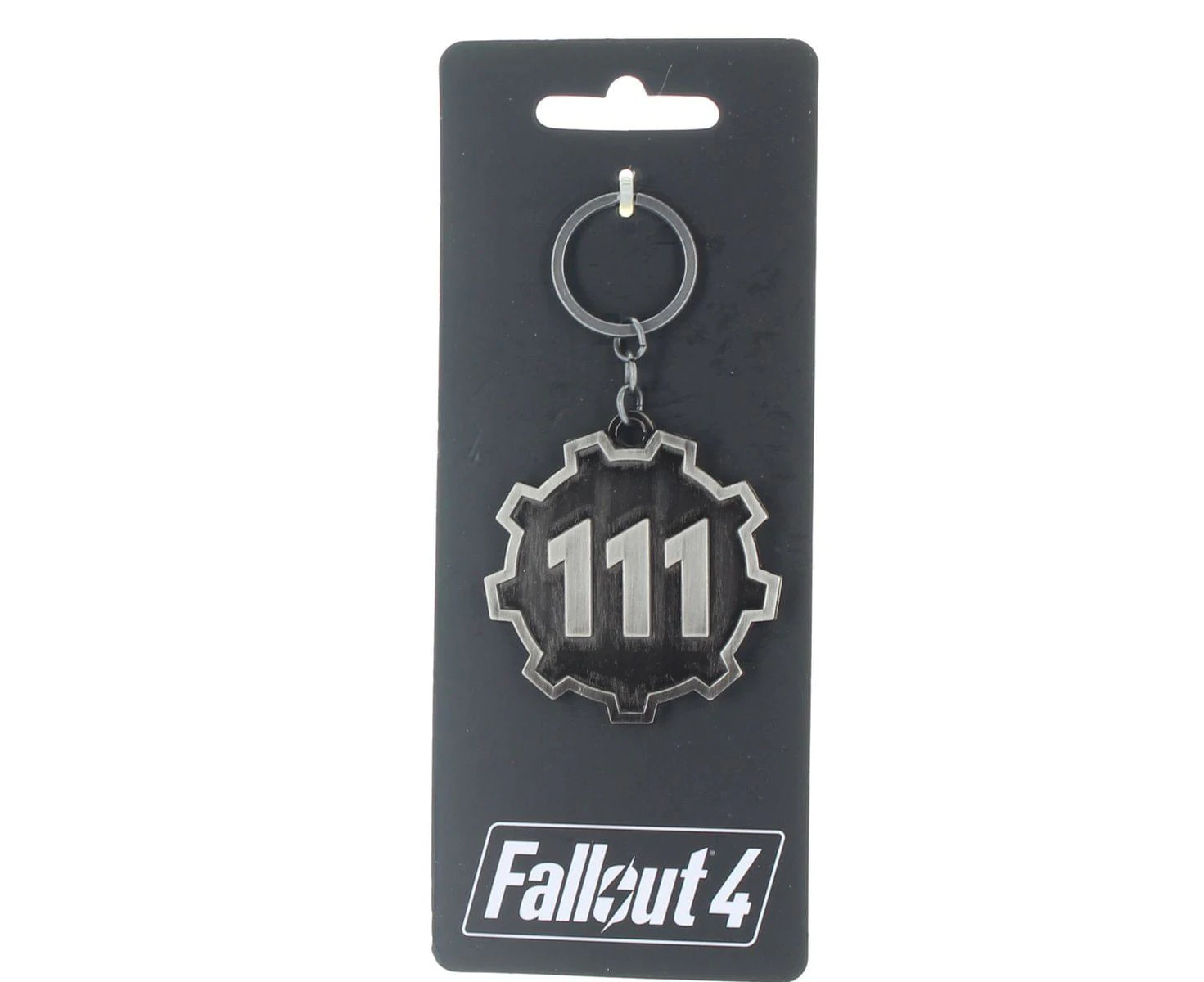 Fallout 4 Vault 111 Metal Keychain