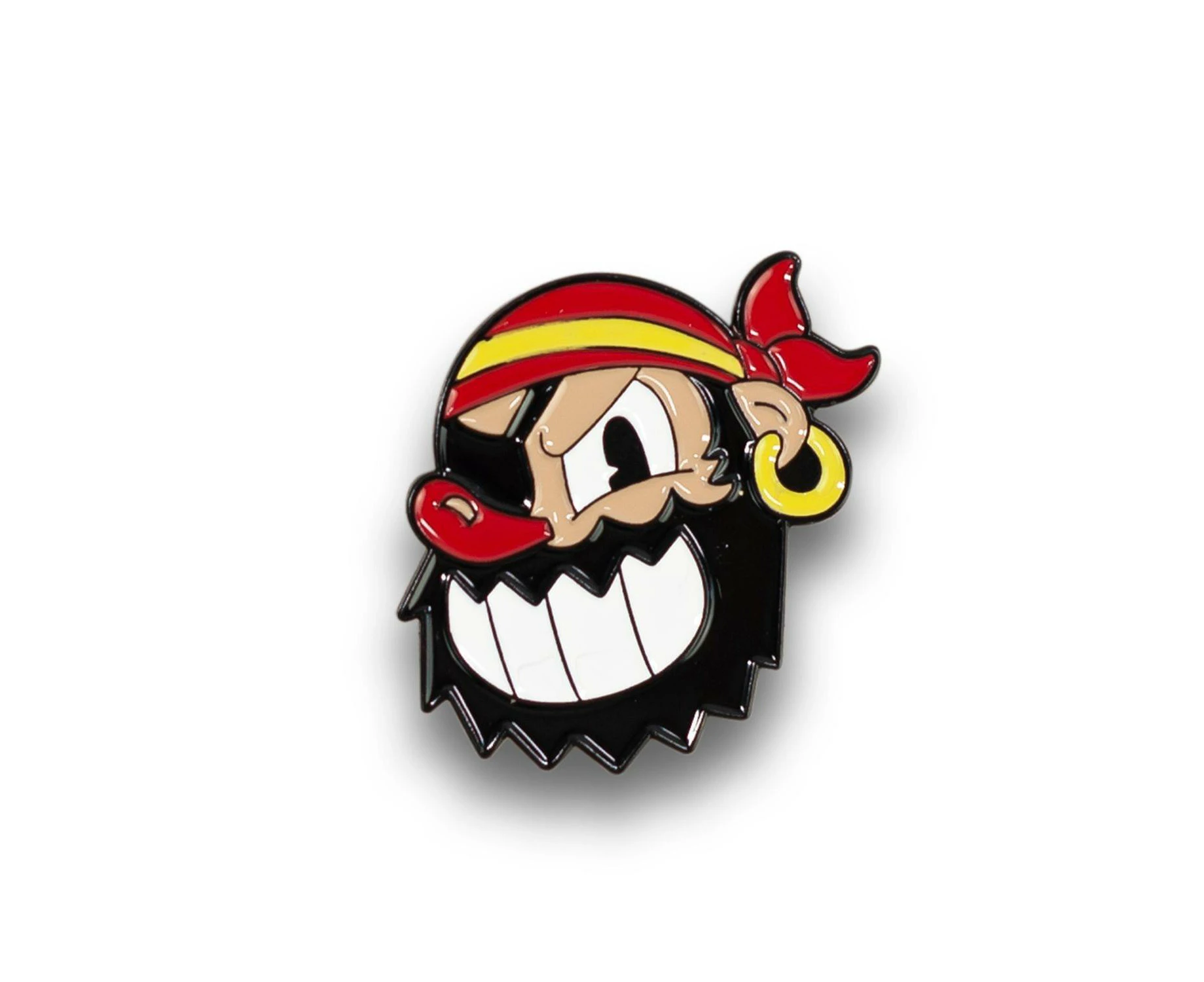 Cuphead Collectibles Pirate Boss Enamel Collector Pin | Collector’s Edition