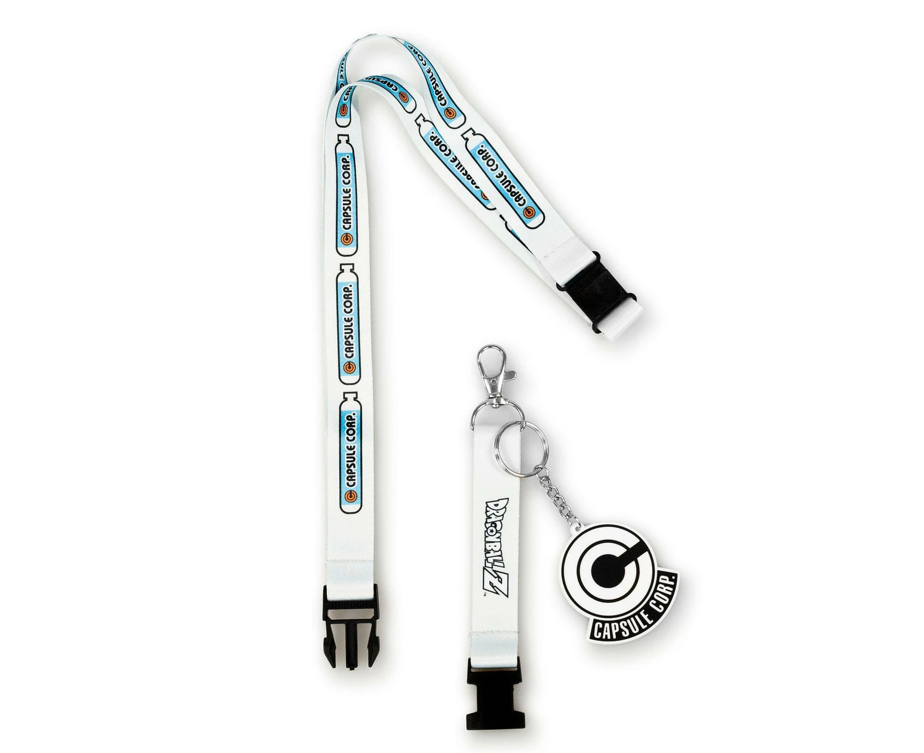 Dragonball Collectibles | Dragon Ball Z Capsule Corp Lanyard with Charm