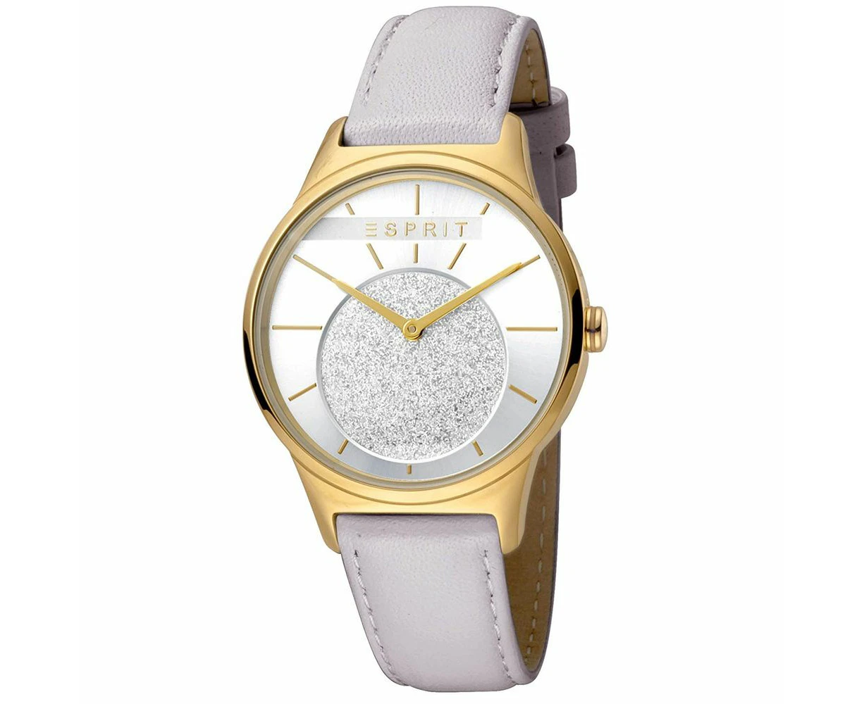 Esprit White Leather Watch