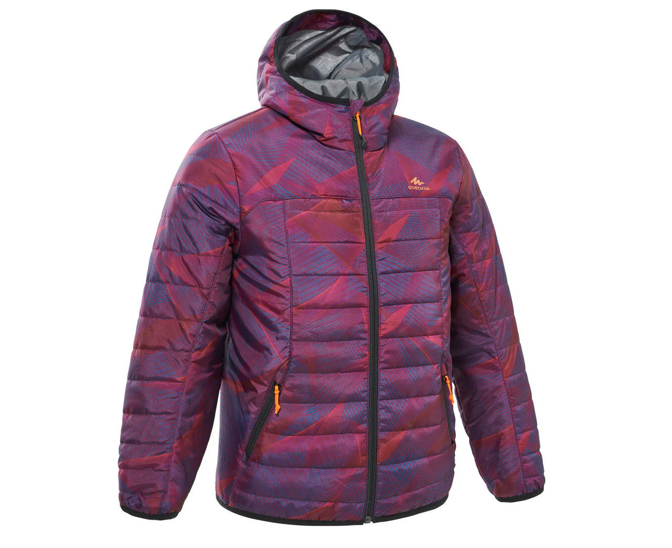 MH 500 Kids Padded Hiking Jacket