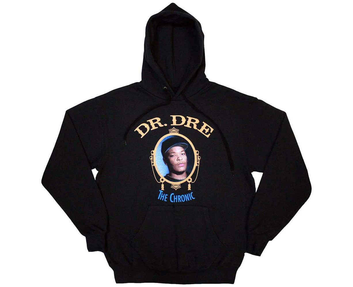 Dr. Dre Unisex Adult The Chronic Pullover Hoodie (Black) - RO11373