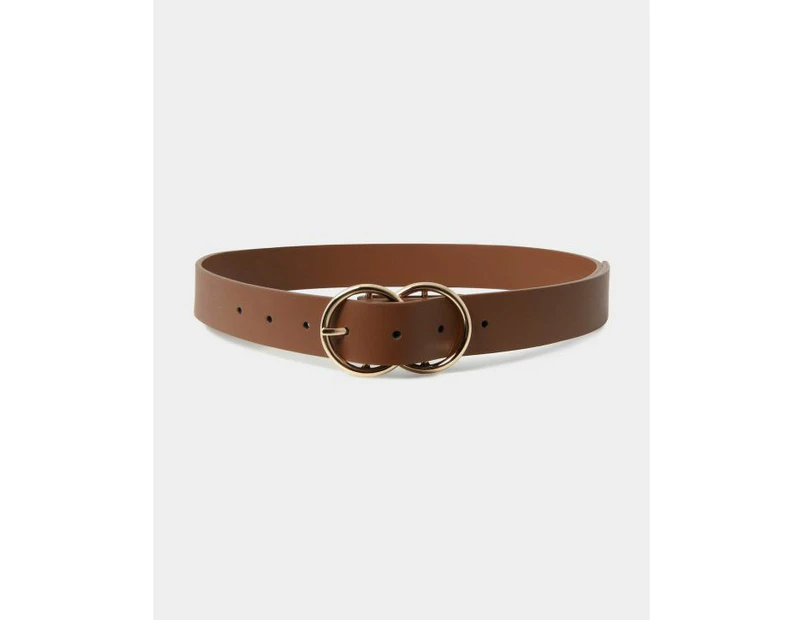 Forcast Women's Austin Leather Belt