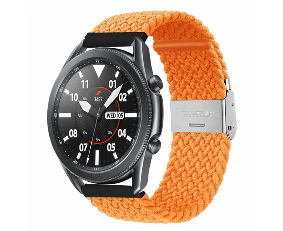 Garmin QuickFit 20mm Nylon Braided Loop Watch Straps - 20 - Orange