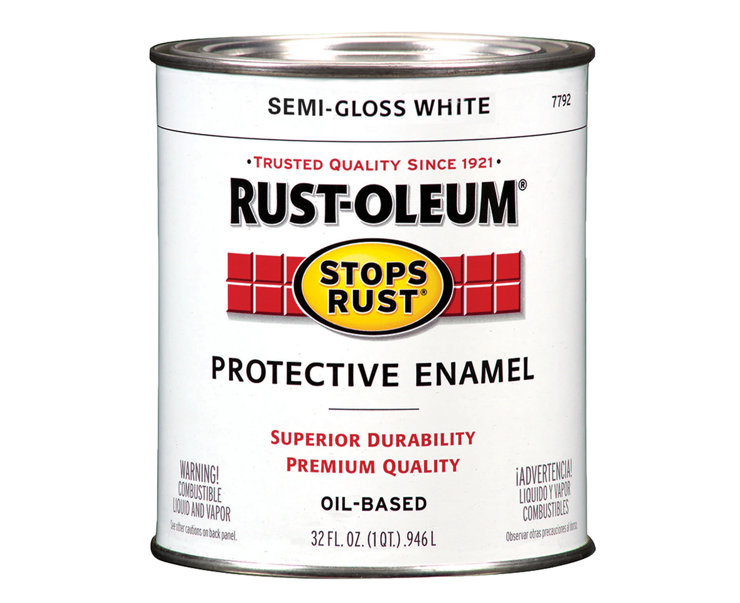 Bundle Rust-Oleum Stops Rust Protective Enamel Paint 946ml - Gloss Smoke Grey x 2