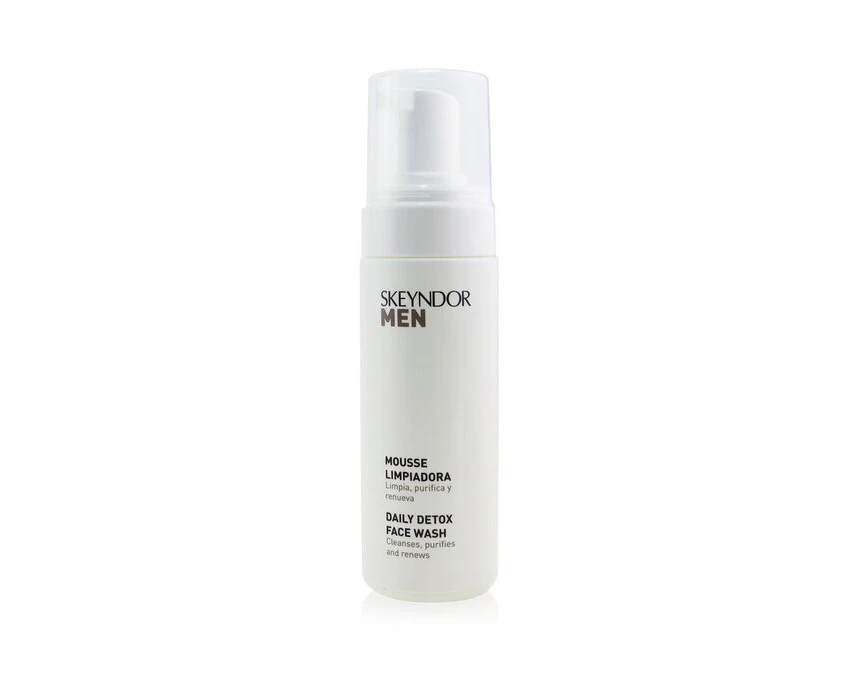 SKEYNDOR Men Daily Detox Face Wash  Cleanses, Purifies & Renews 150ml/5.1oz