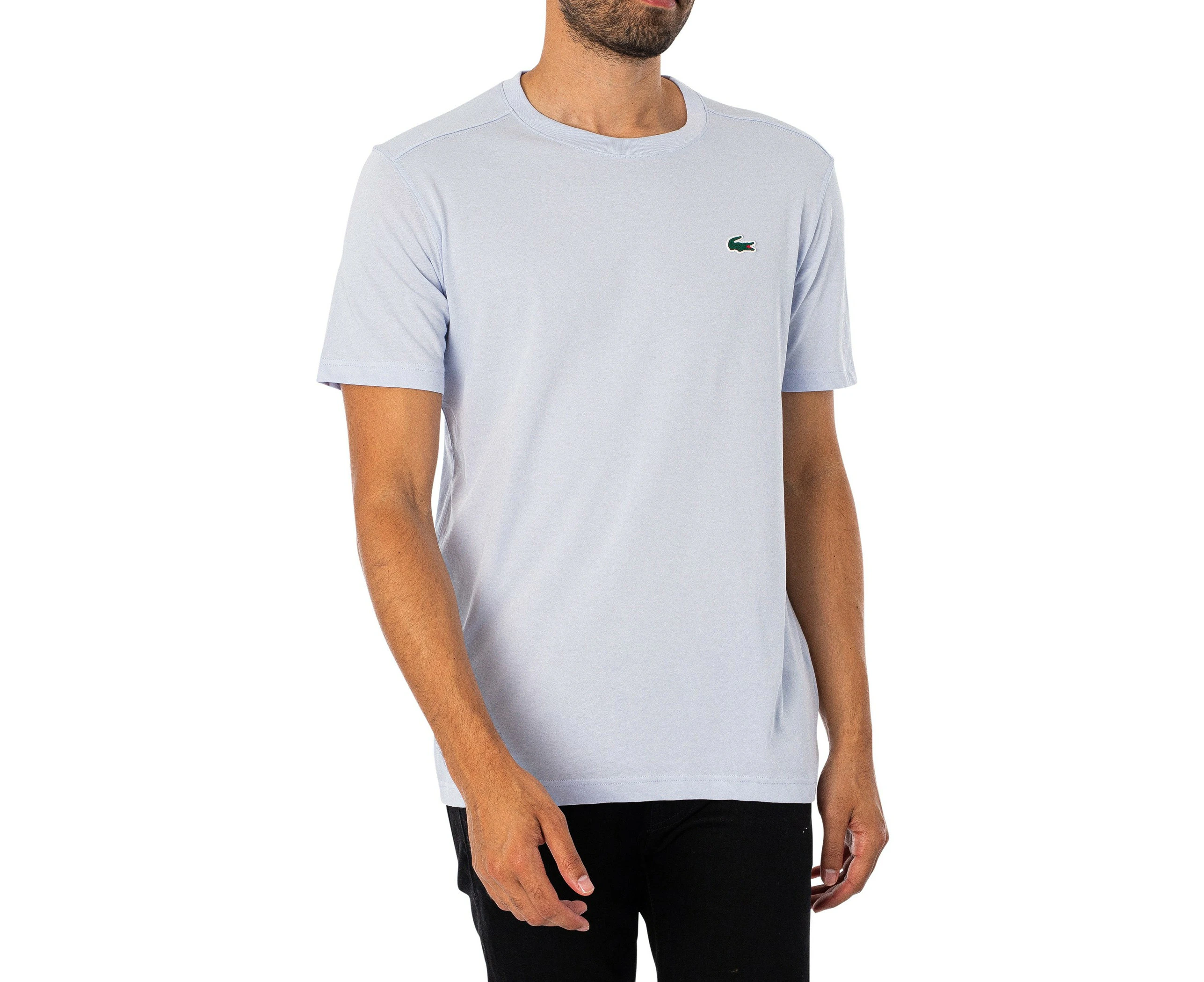 Lacoste Men's Sport Embroidered Logo T-Shirt - Blue