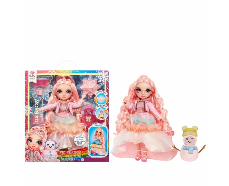 Rainbow High Winter Wonderland Bella - Pink Fashion Doll